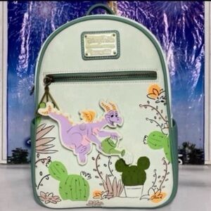 Disney parks Epcot flower and garden festival Figment Loungefly mini backpack